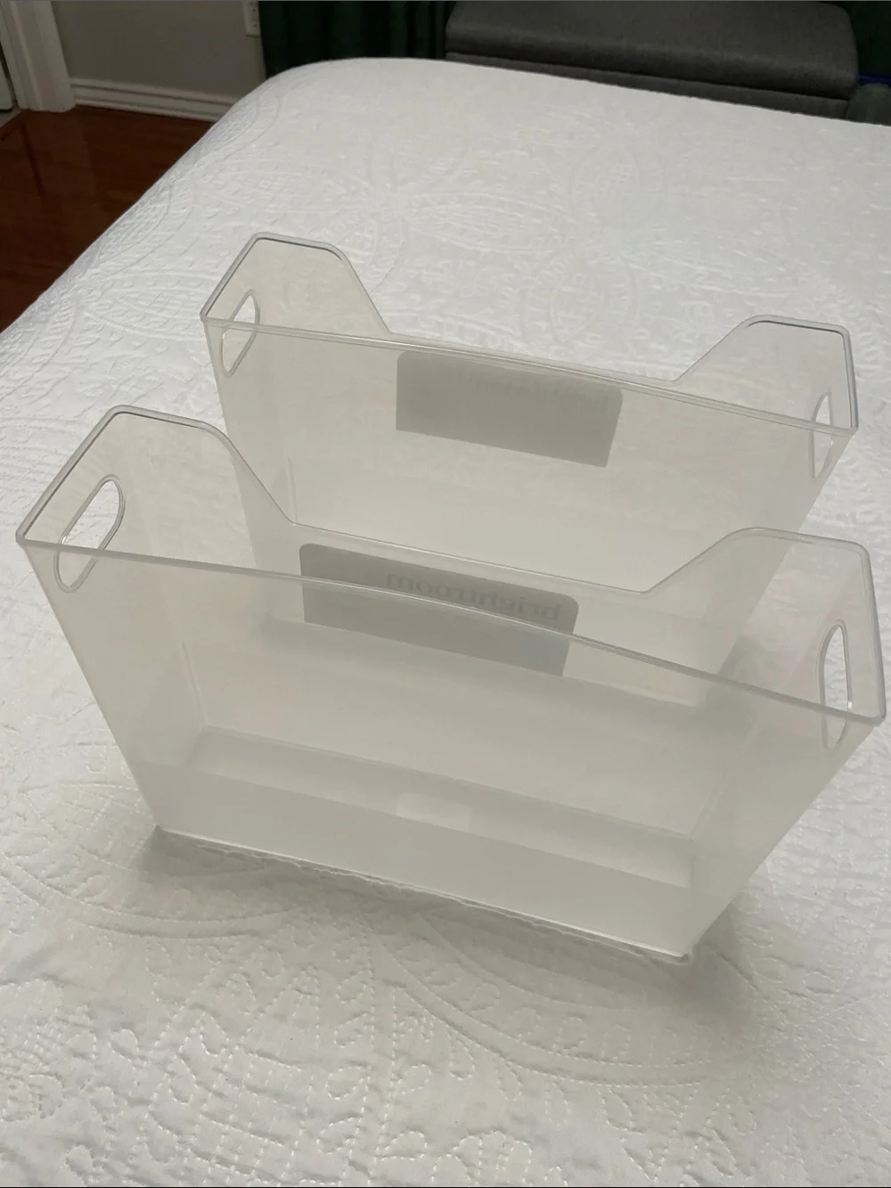Set of 2 Like New BRIGHTROOM Storage Bin TARGET Endless Possibilities for Use